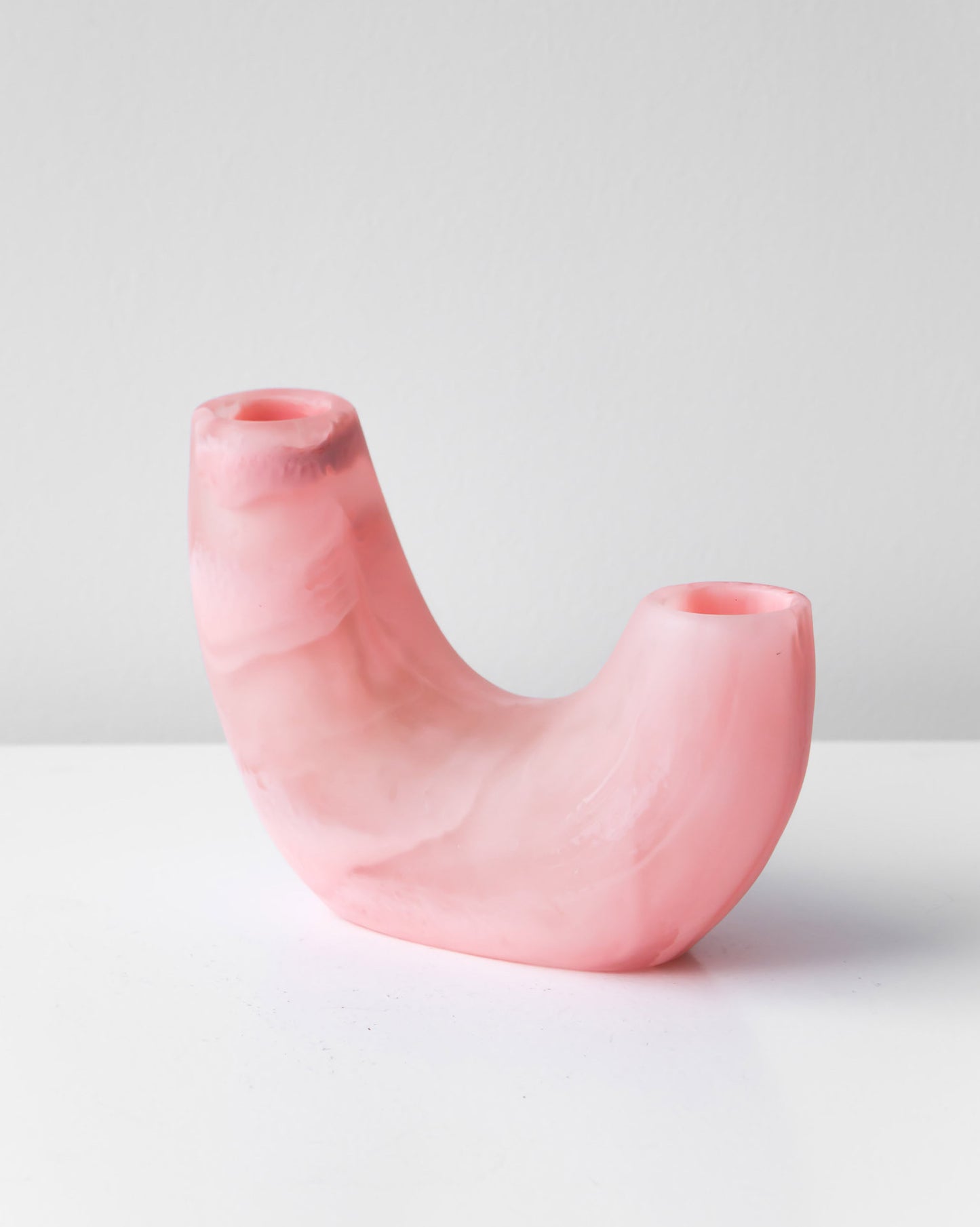 RESIN LOWE VASE PINK