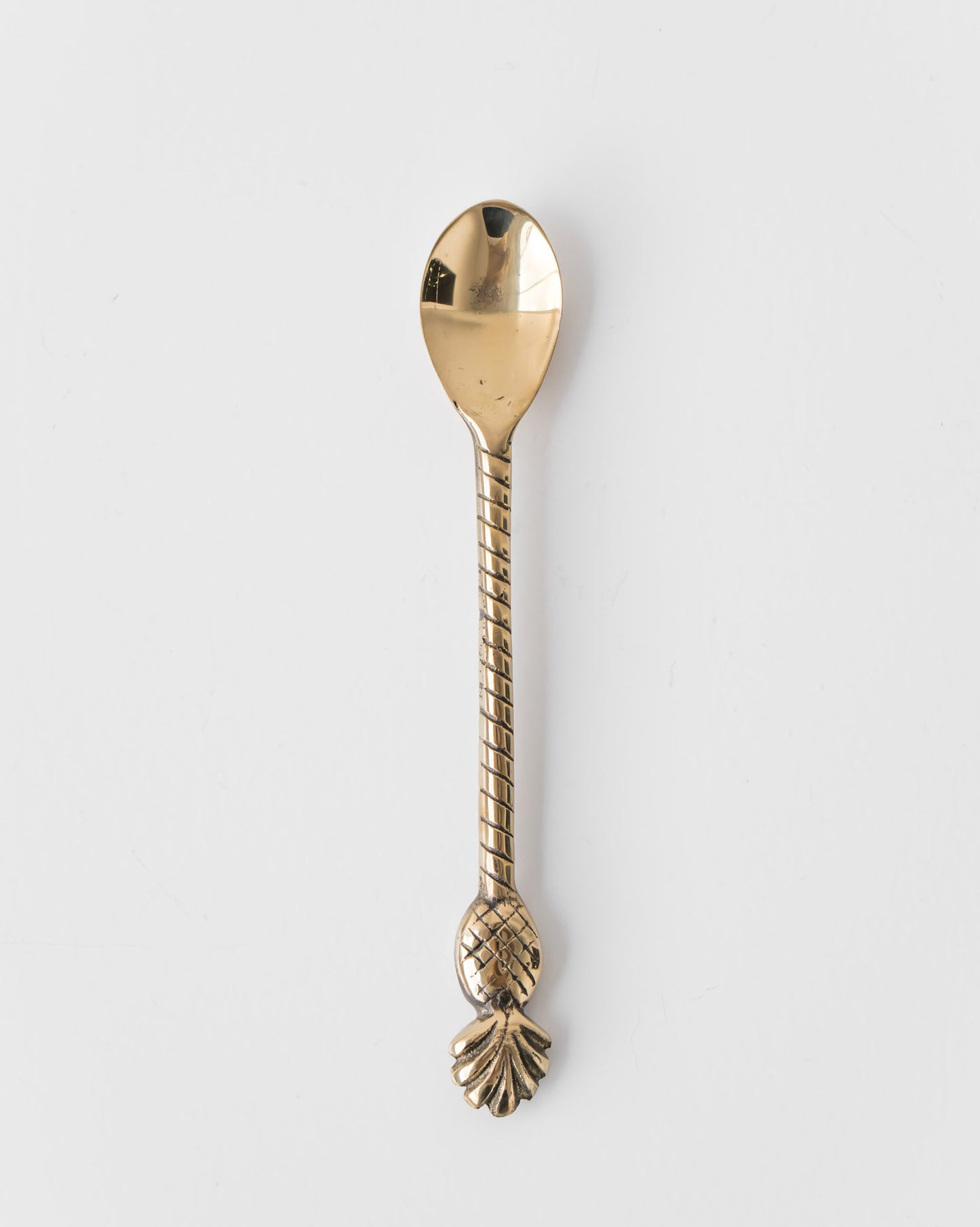 BRASS PINEAPPLE SPOON
