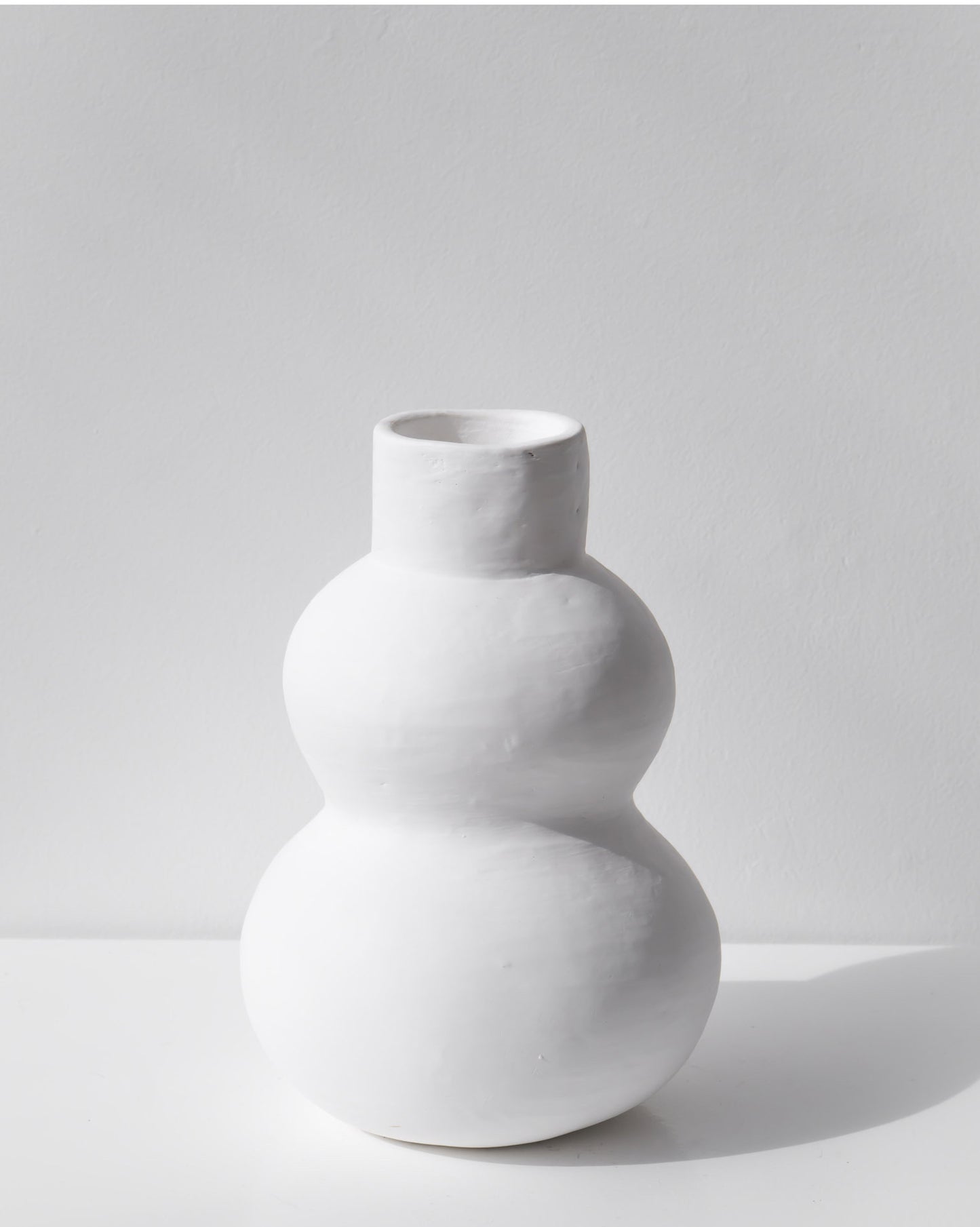 TERRACOTTA VASE DOUBLE BUBBLE