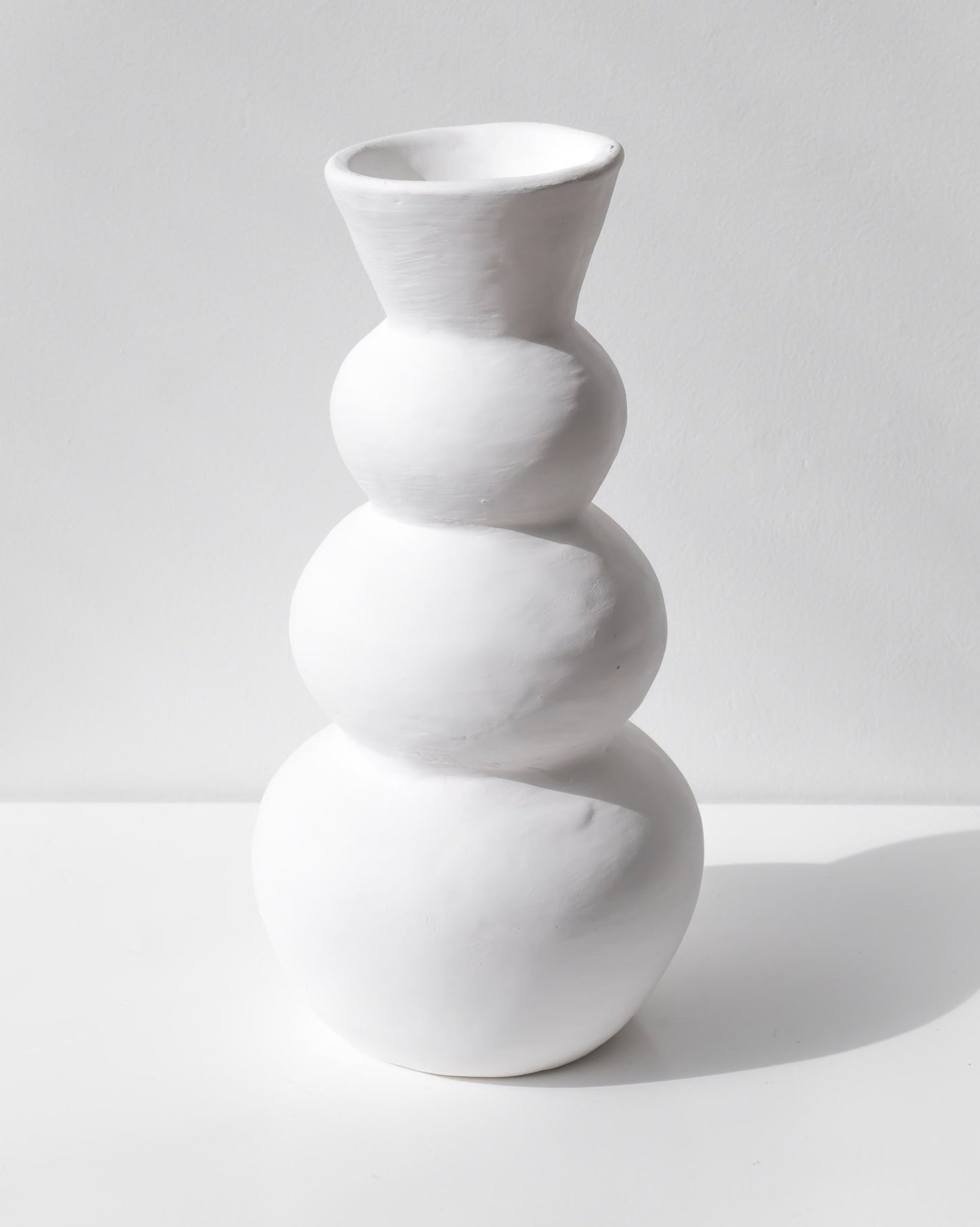 TERRACOTTA VASE TRIPLE BUBBLE