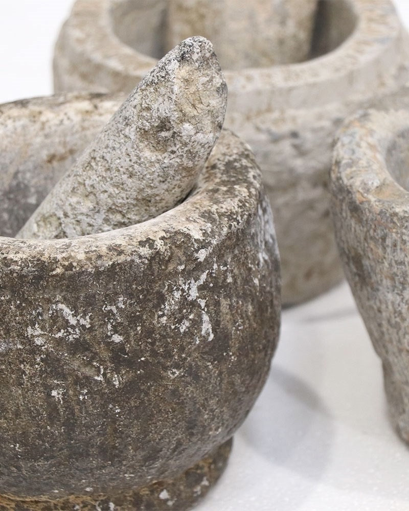STONE MORTAR & PESTLE