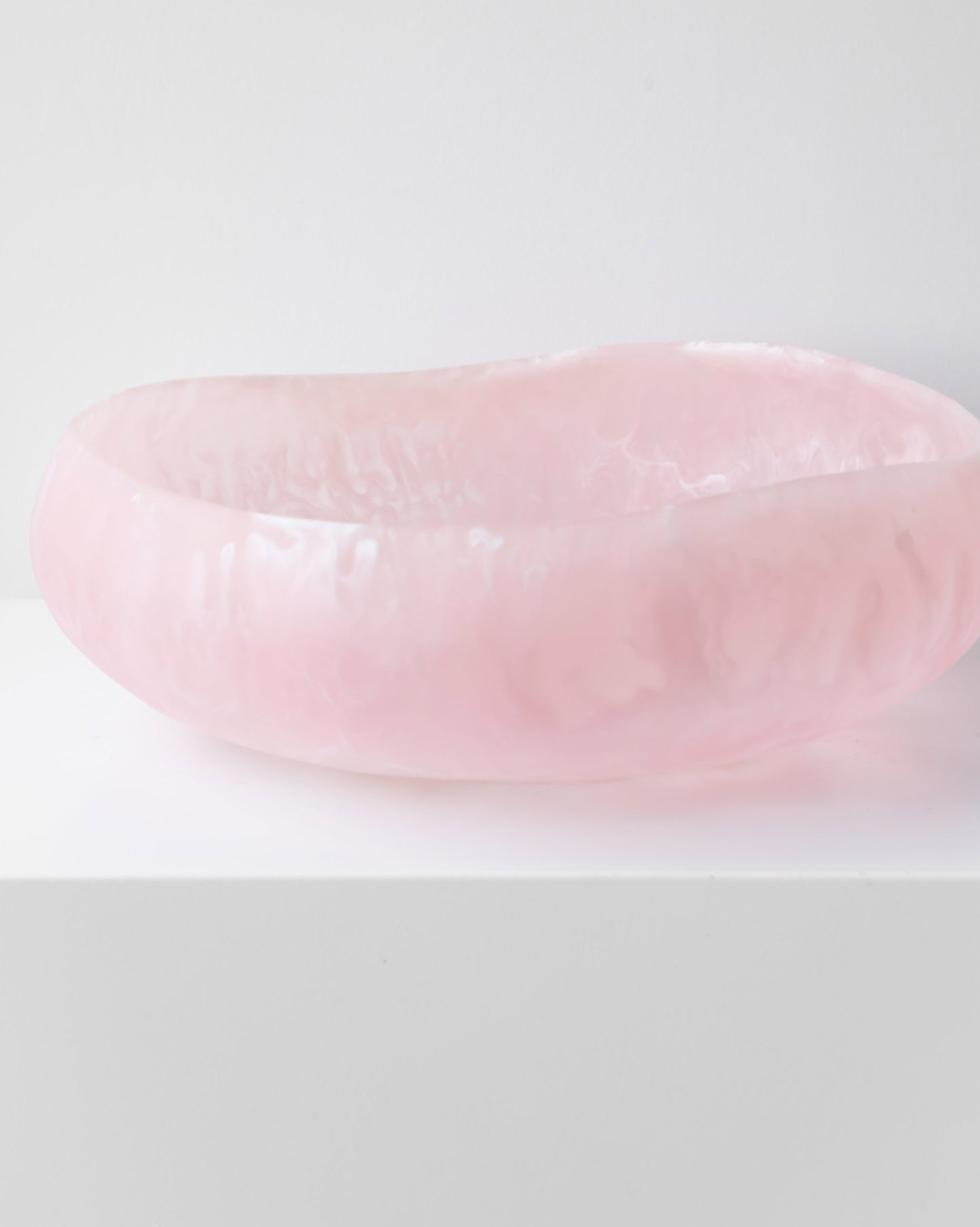 RESIN SALAD BOWL PINK