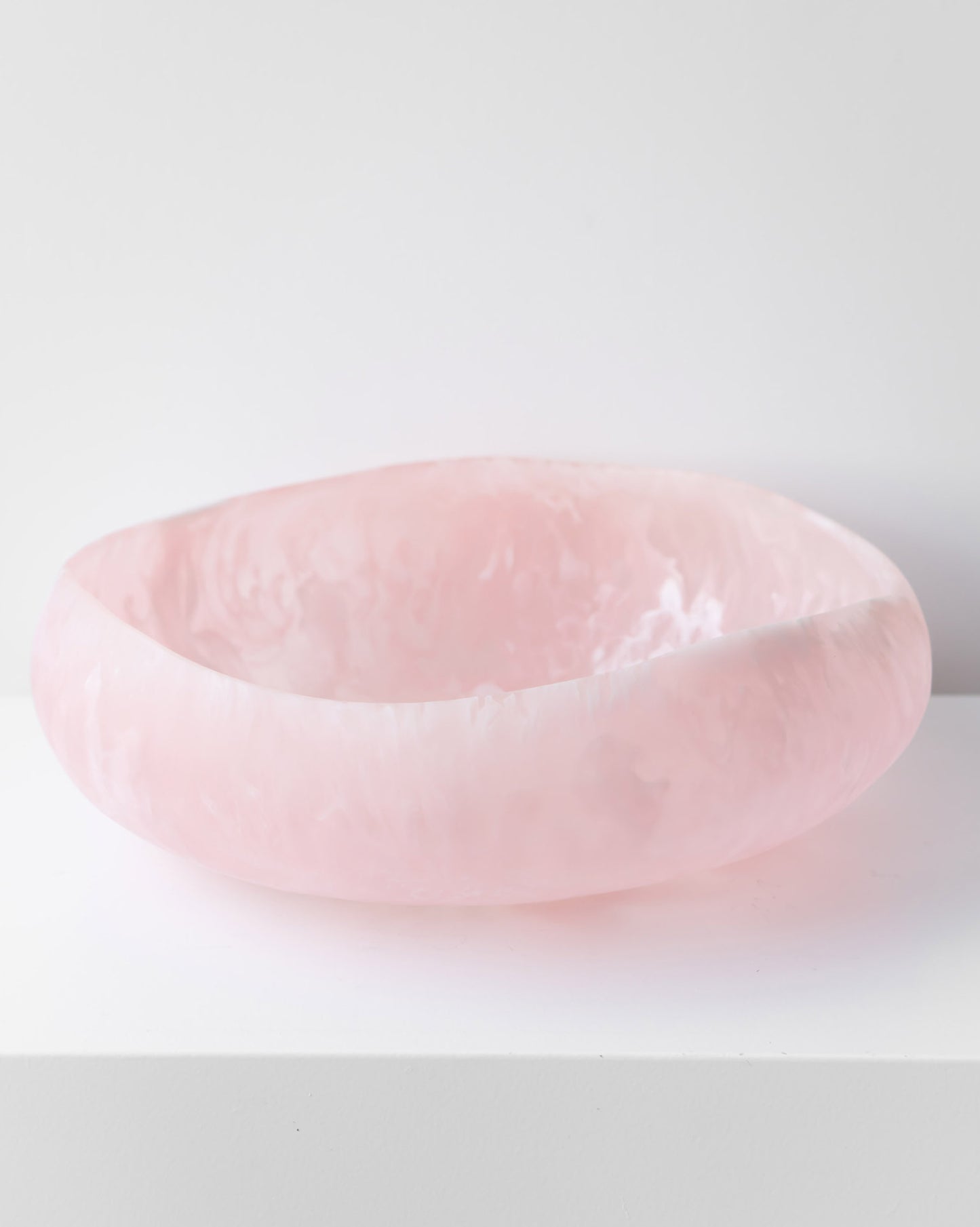 RESIN SALAD BOWL PINK