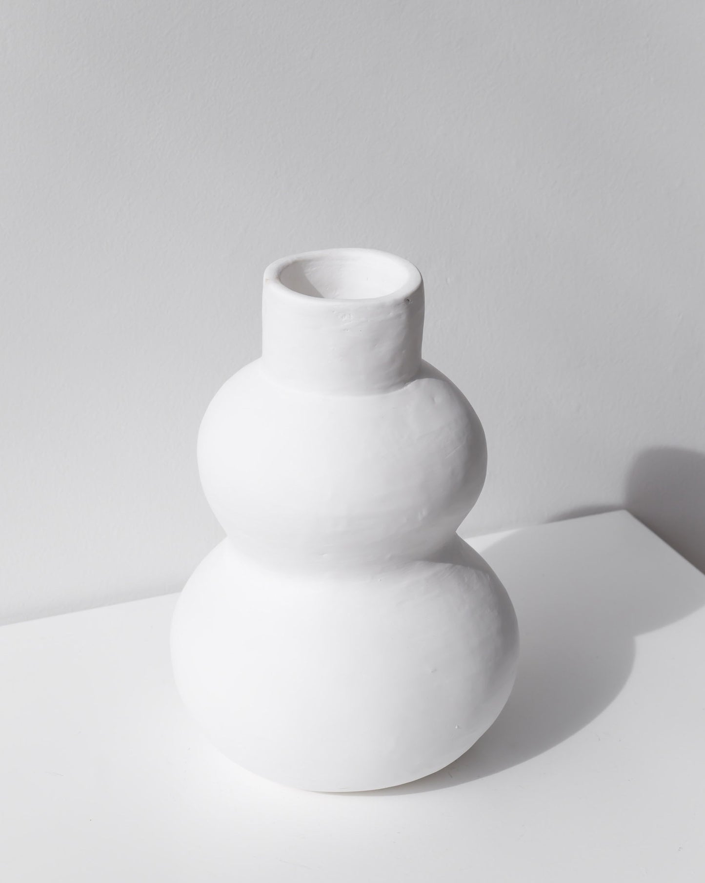 TERRACOTTA VASE DOUBLE BUBBLE