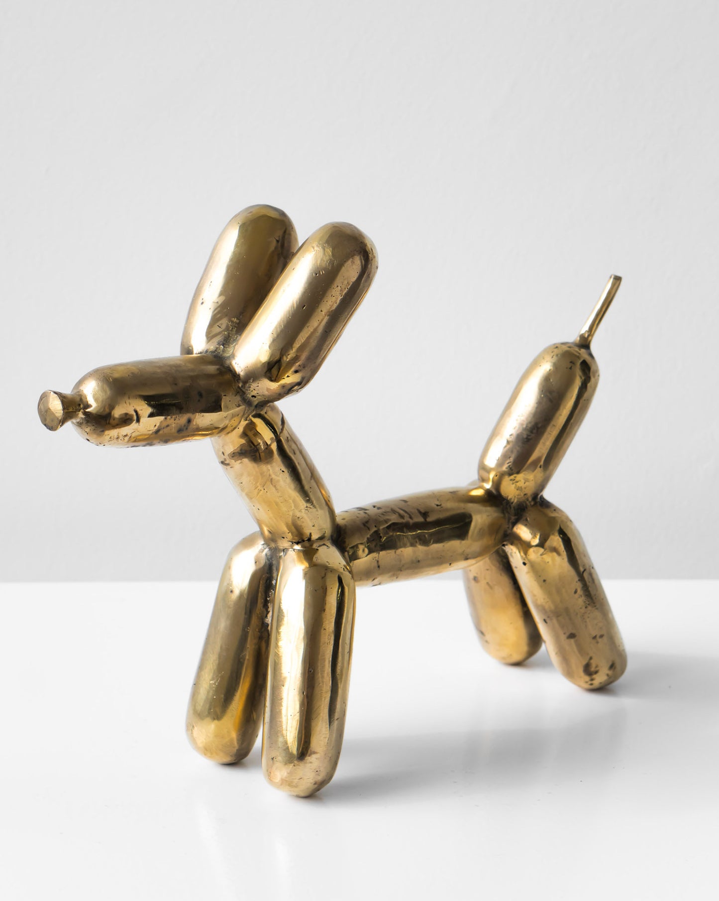 BRASS BALLOON DOG