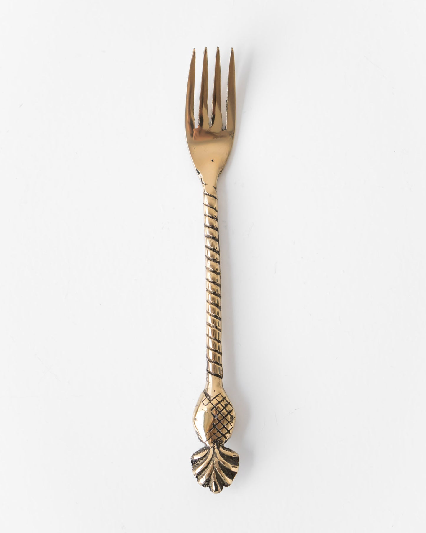 BRASS PINEAPPLE FORK