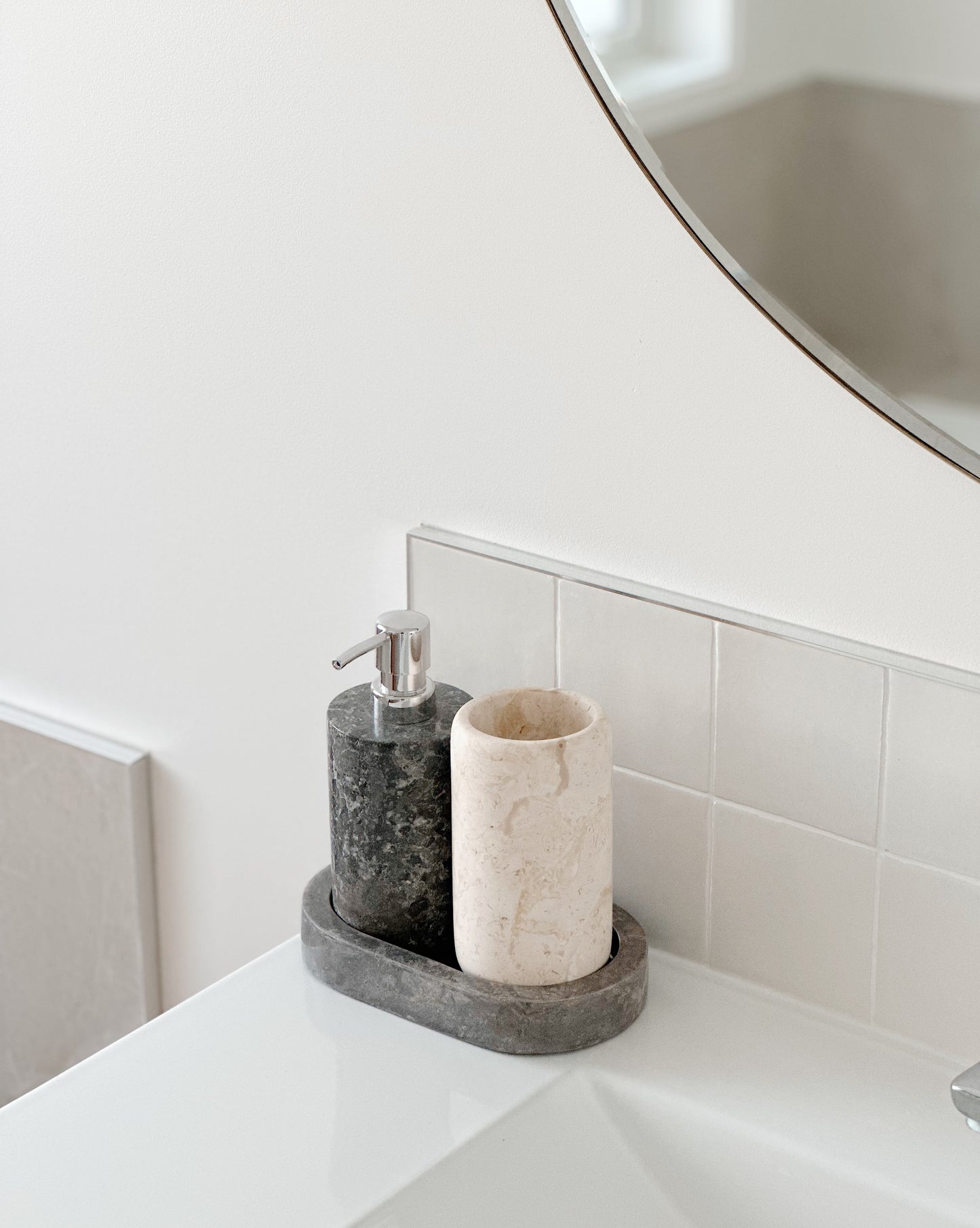 STONE SOAP DISPENSER