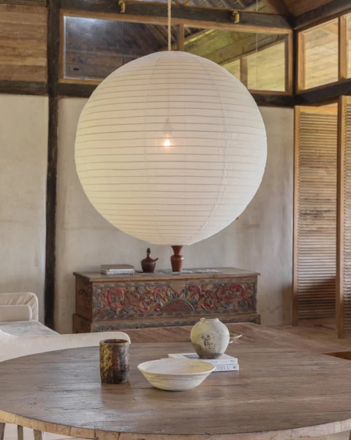 LINEN PENDANT EMPIRE 80CM