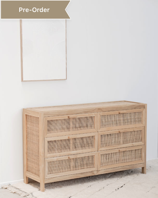 CHARLIE DOUBLE DRAWERS