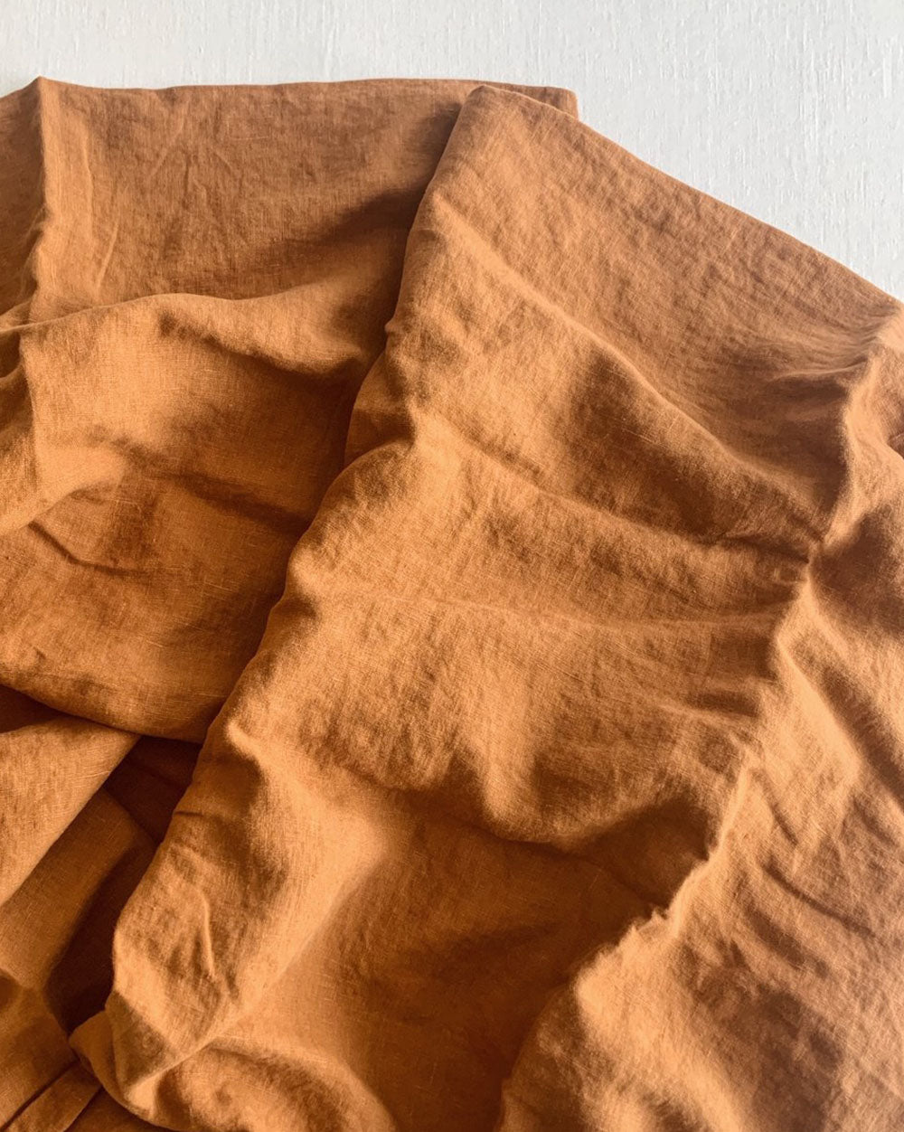 LINEN PILLOWSLIP SET TOBACCO