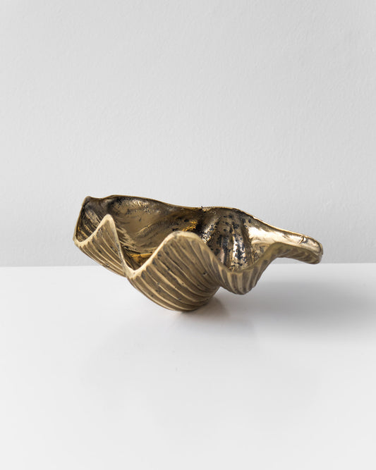 BRASS CLAM DISH