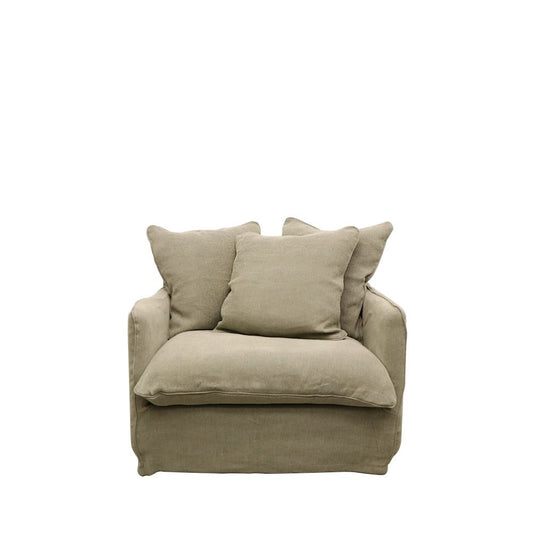 MARLOW ARMCHAIR - KHAKI