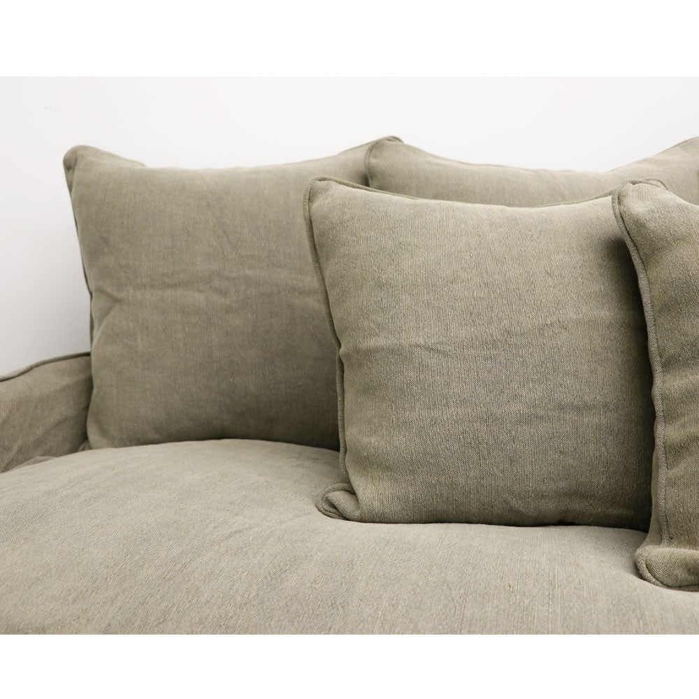 MARLOW THREE SEATER - KHAKI