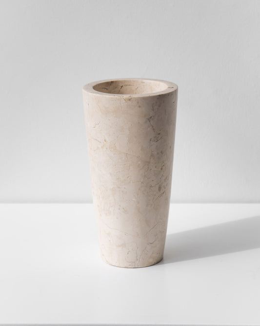 MARBLE FLOWER VASE