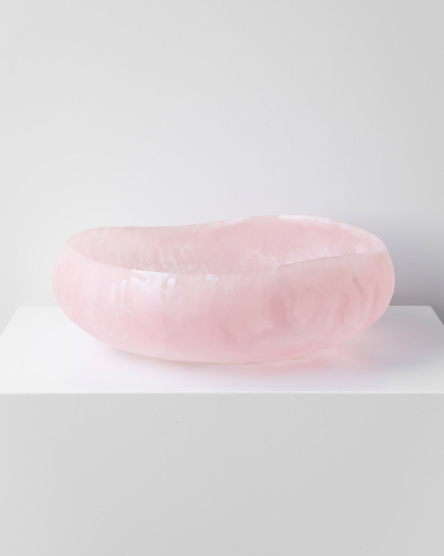 RESIN SALAD BOWL PINK