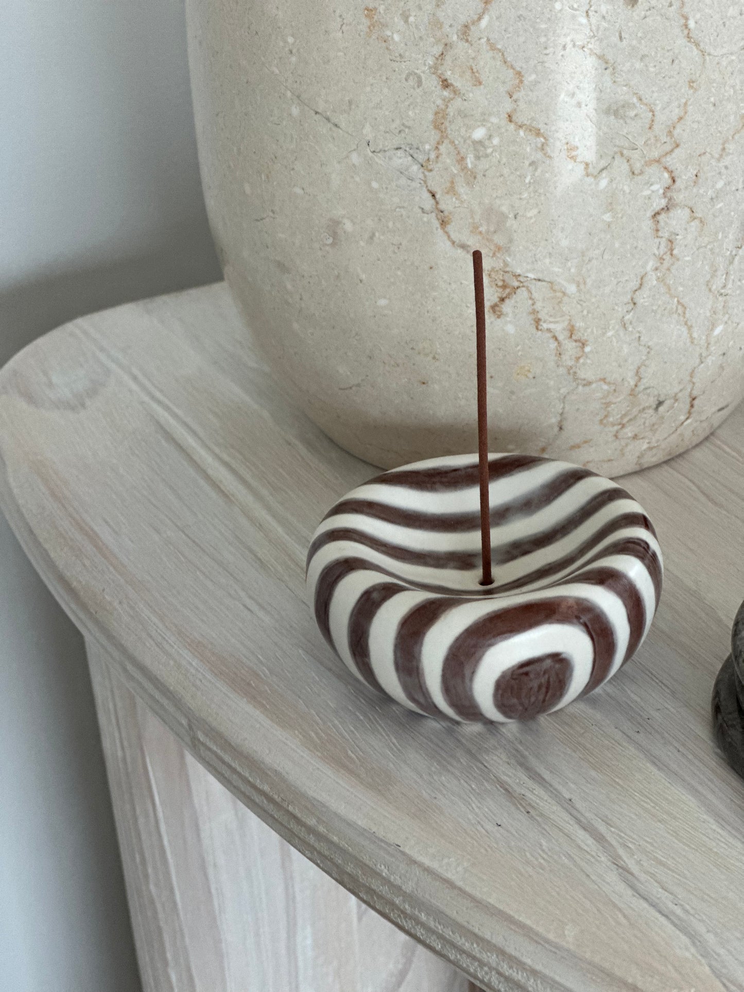 MILO STRIPED INCENSE HOLDER