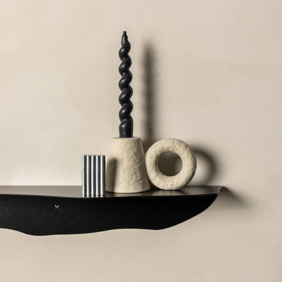 FOLD WAVY SHELF 550 BLACK