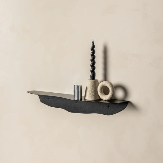 FOLD WAVY SHELF 550 BLACK
