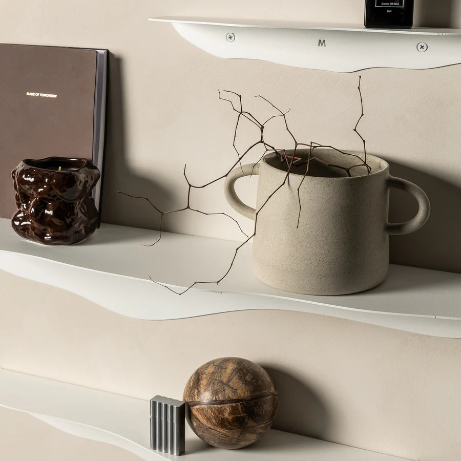 FOLD WAVY SHELF 350 WHITE