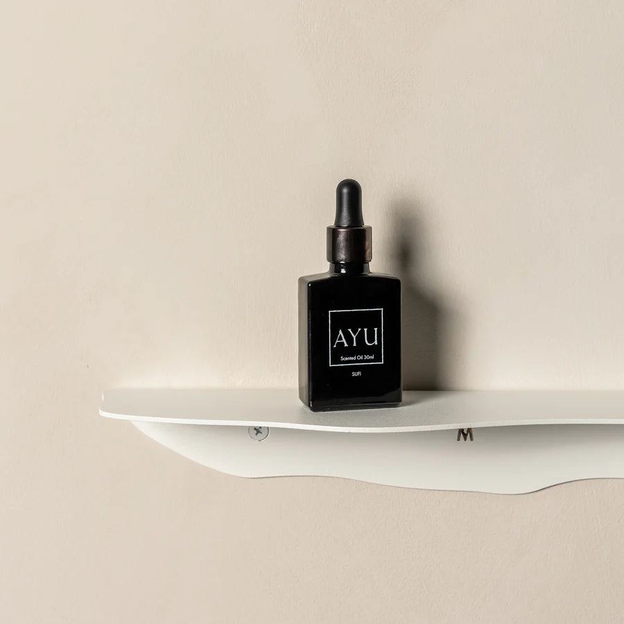 FOLD WAVY SHELF 350 WHITE