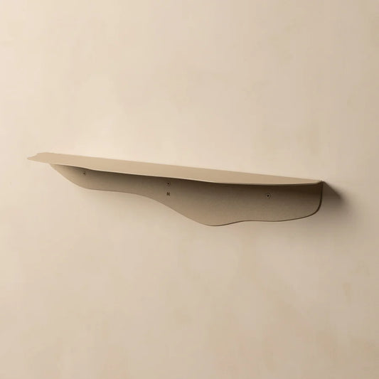 FOLD WAVY SHELF 750 LIMESTONE