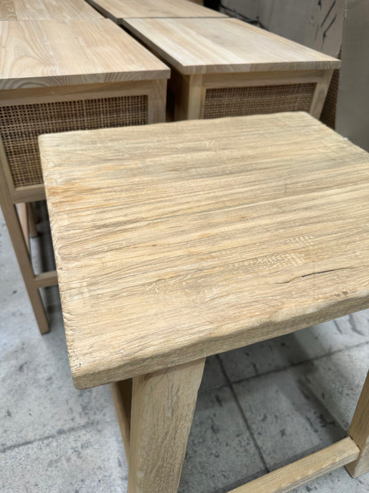 ELM SIDE TABLE LARGE - SECONDS QUALITY