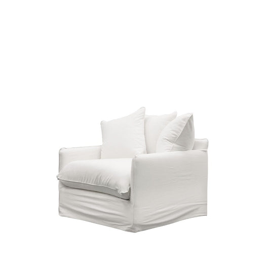 MARLOW ARMCHAIR - WHITE