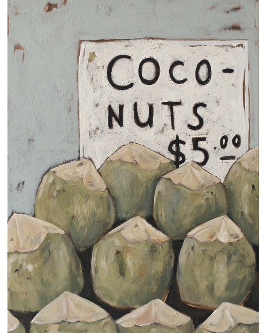 FIVE DOLLAR COCONUTS LIMITED EDITION PRINT