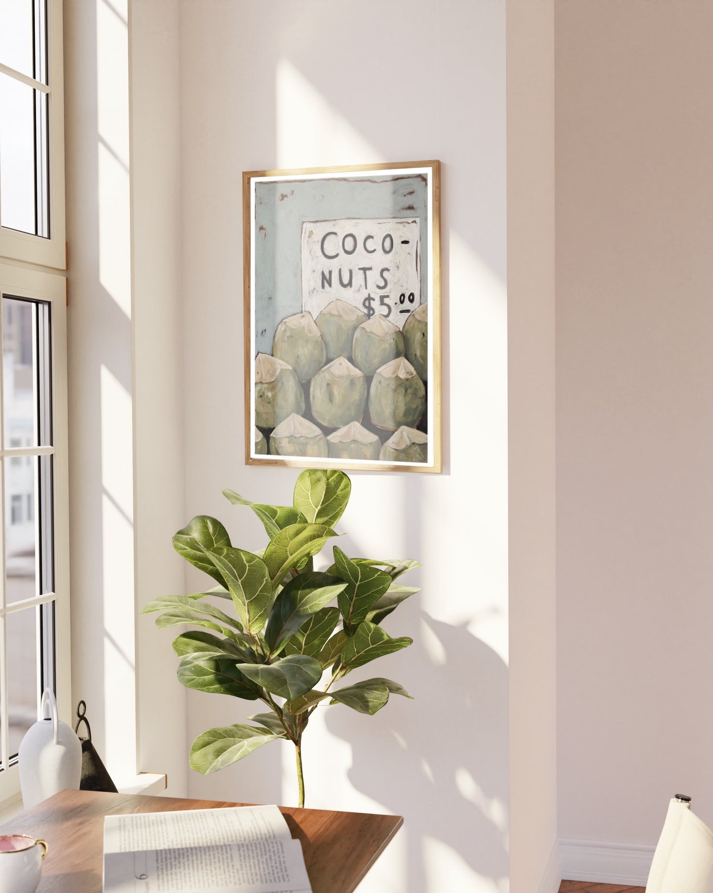 FIVE DOLLAR COCONUTS - LIMITED EDITION PRINT