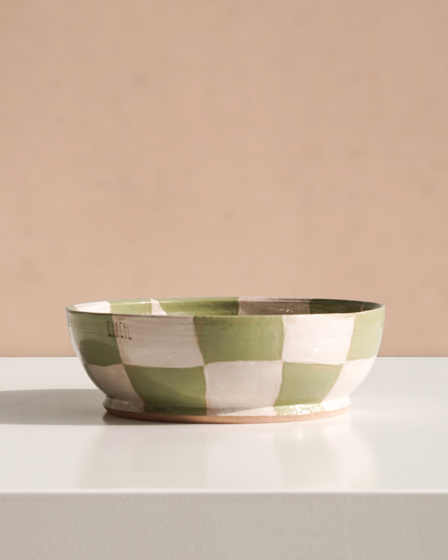 CERAMIC CHECK BOWL