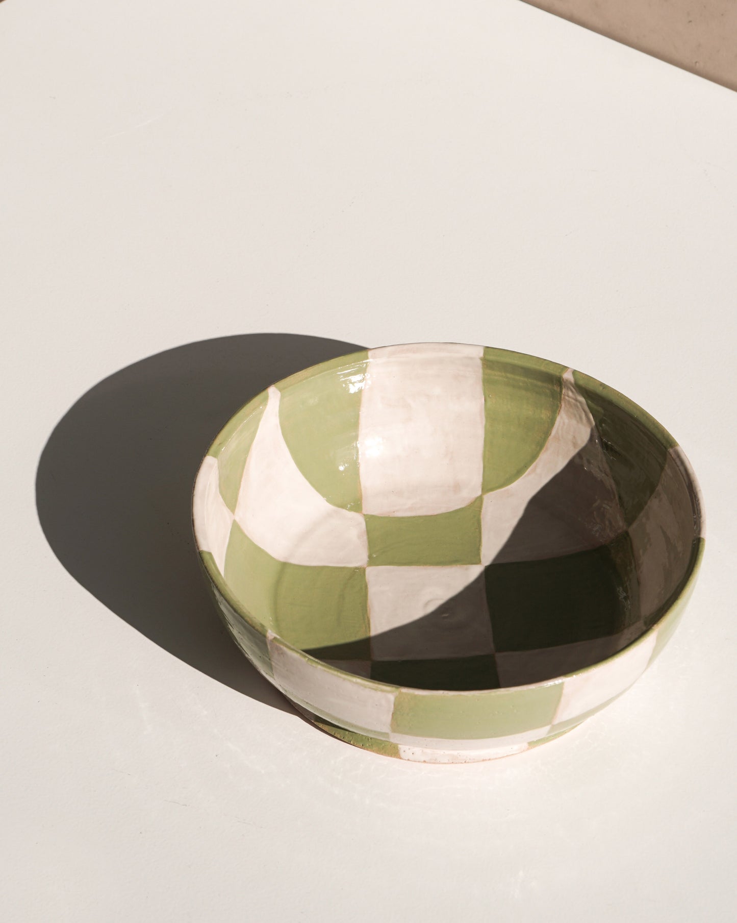 CERAMIC CHECK BOWL