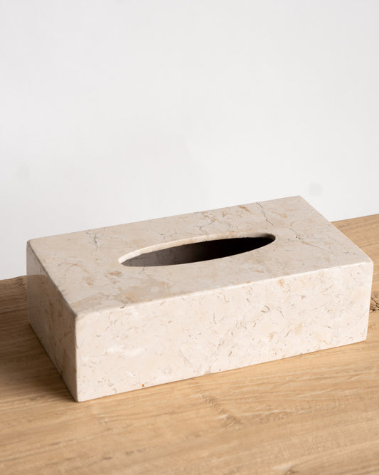 MARBLE TISSUE BOX