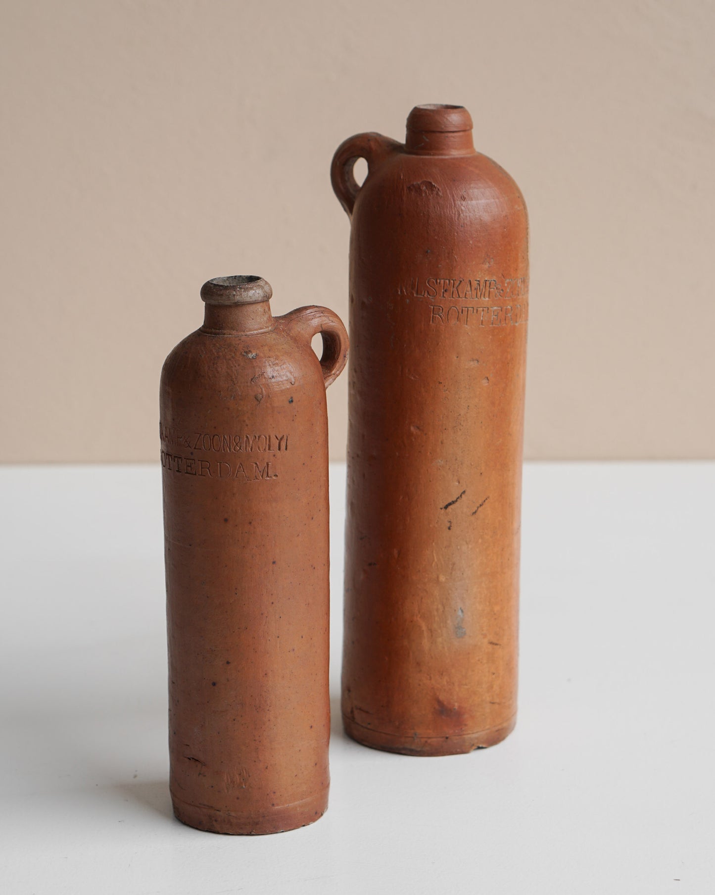 VINTAGE TERRACOTTA BOTTLE LARGE