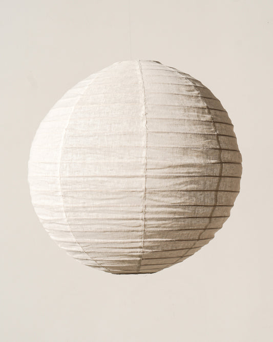 LINEN PENDANT ROUND 60CM