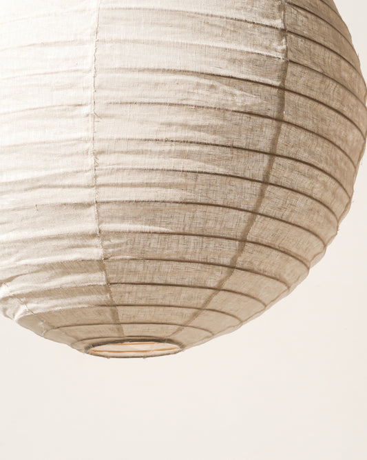 LINEN PENDANT ROUND 60CM