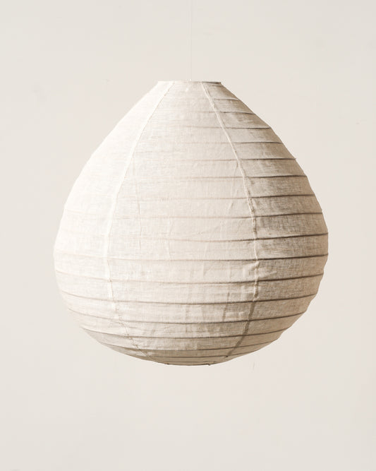 LINEN PENDANT PEAR 50CM