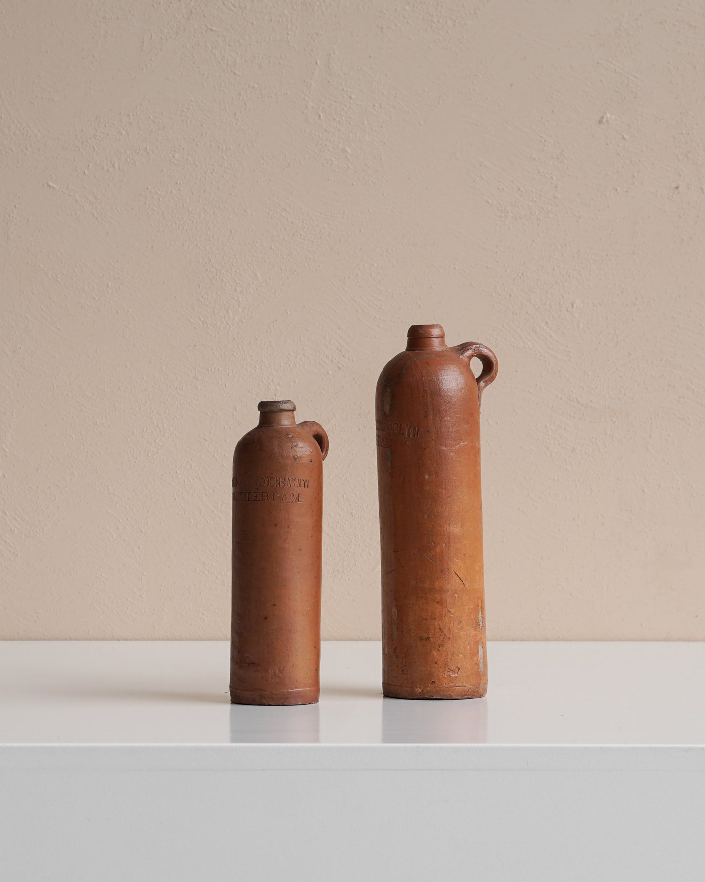 VINTAGE TERRACOTTA BOTTLE LARGE