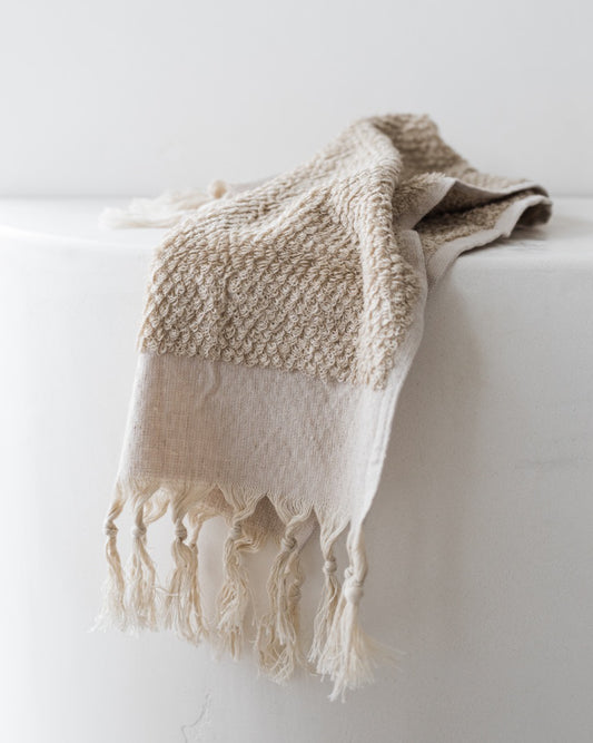 ORGANIC LINEN HAND TOWEL