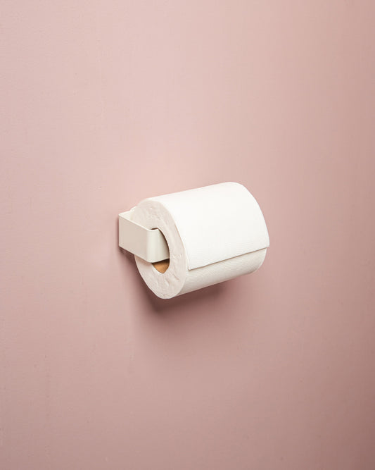 FOLD TOILET ROLL HOLDER WHITE