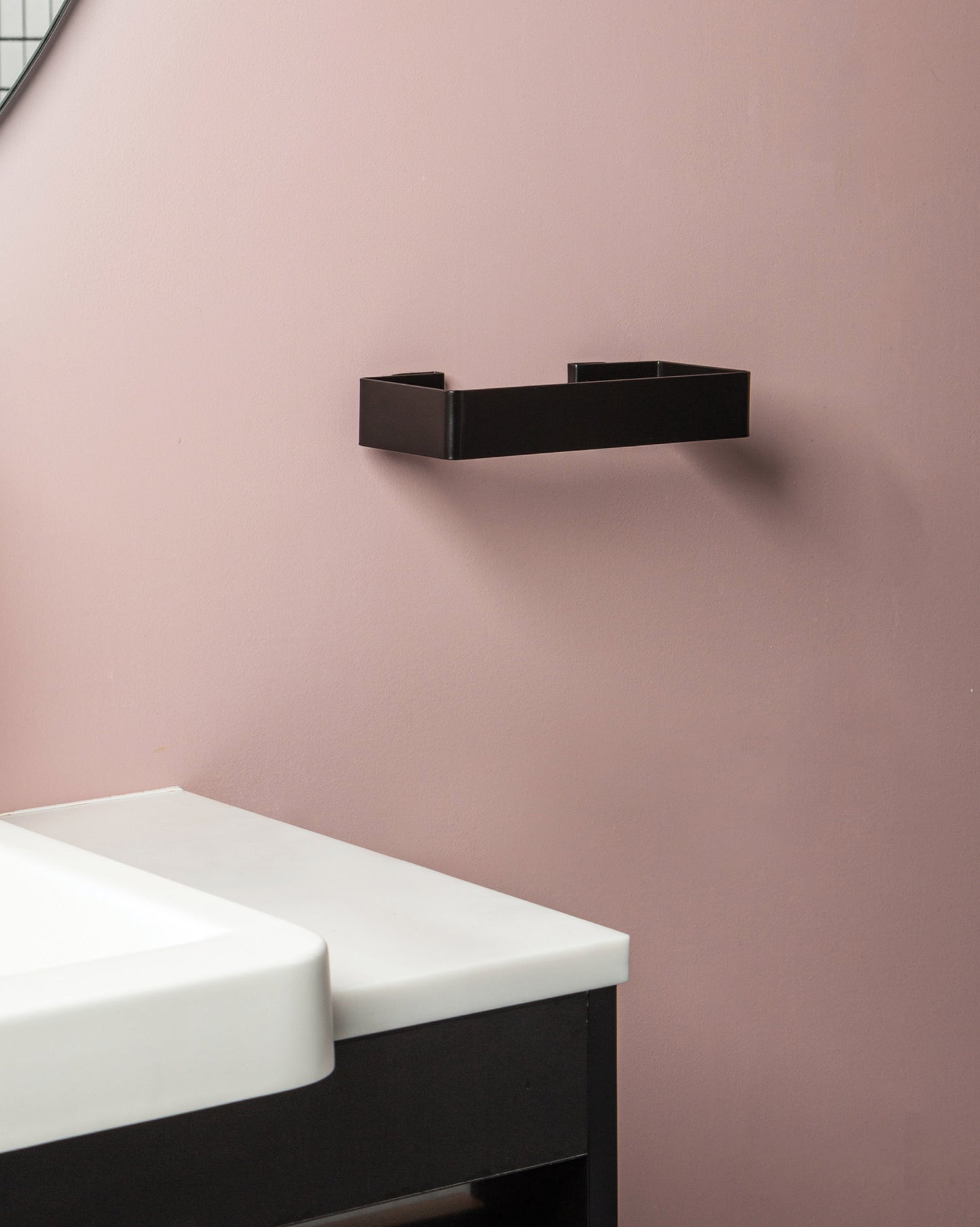 FOLD HAND TOWEL HOLDER BLACK