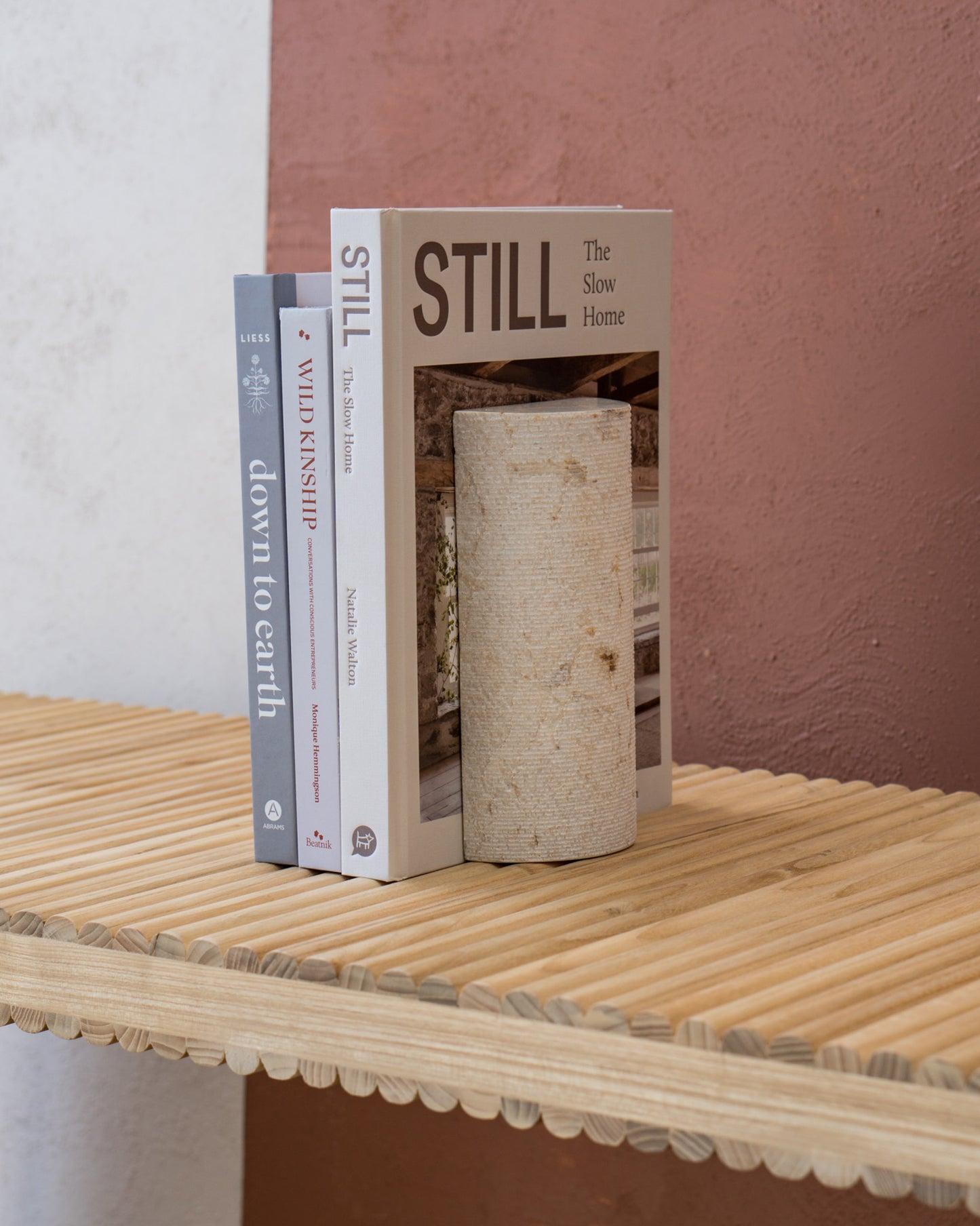 MARBLE BOOKENDS