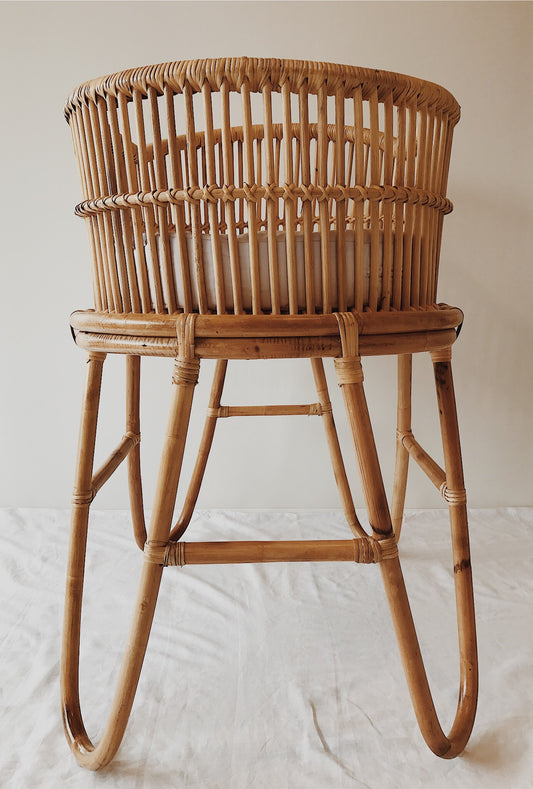 Moses Rattan Baby Bassinet