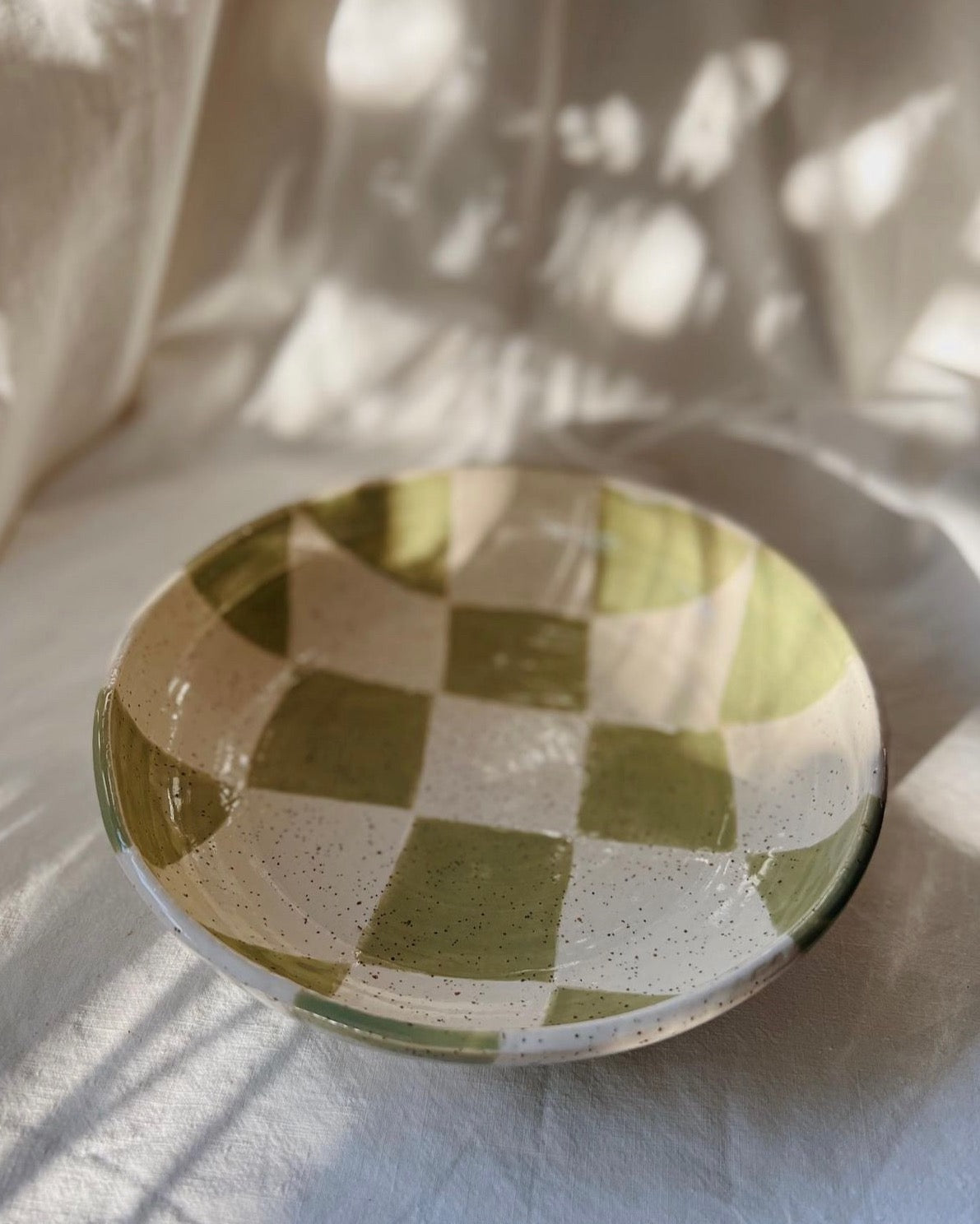 CERAMIC CHECK BOWL