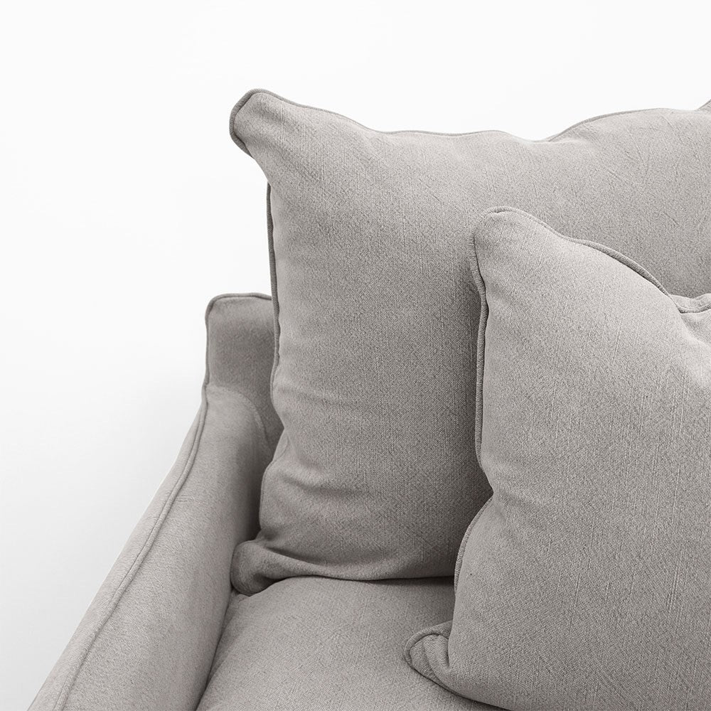 MARLOW THREE SEATER - CEMENT