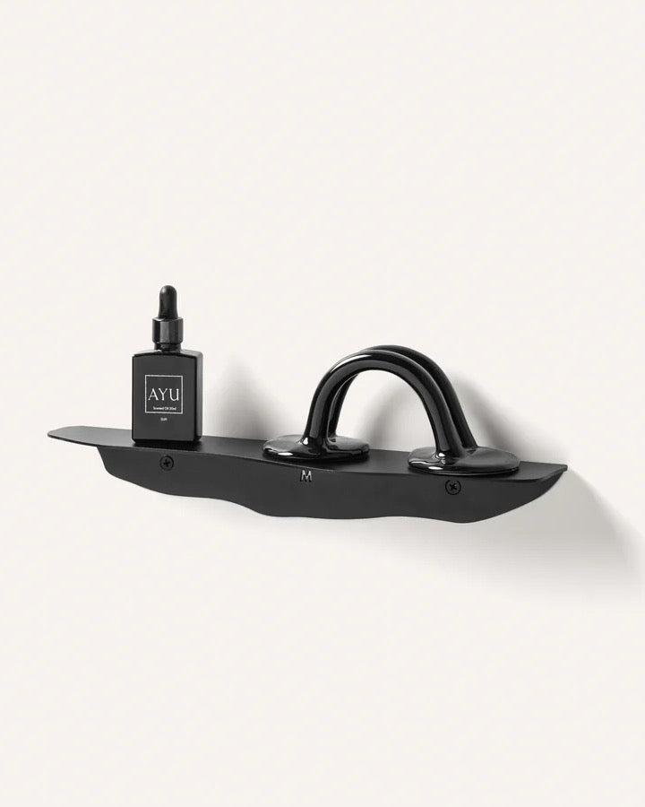 The Wavy Shelf 350 - Black