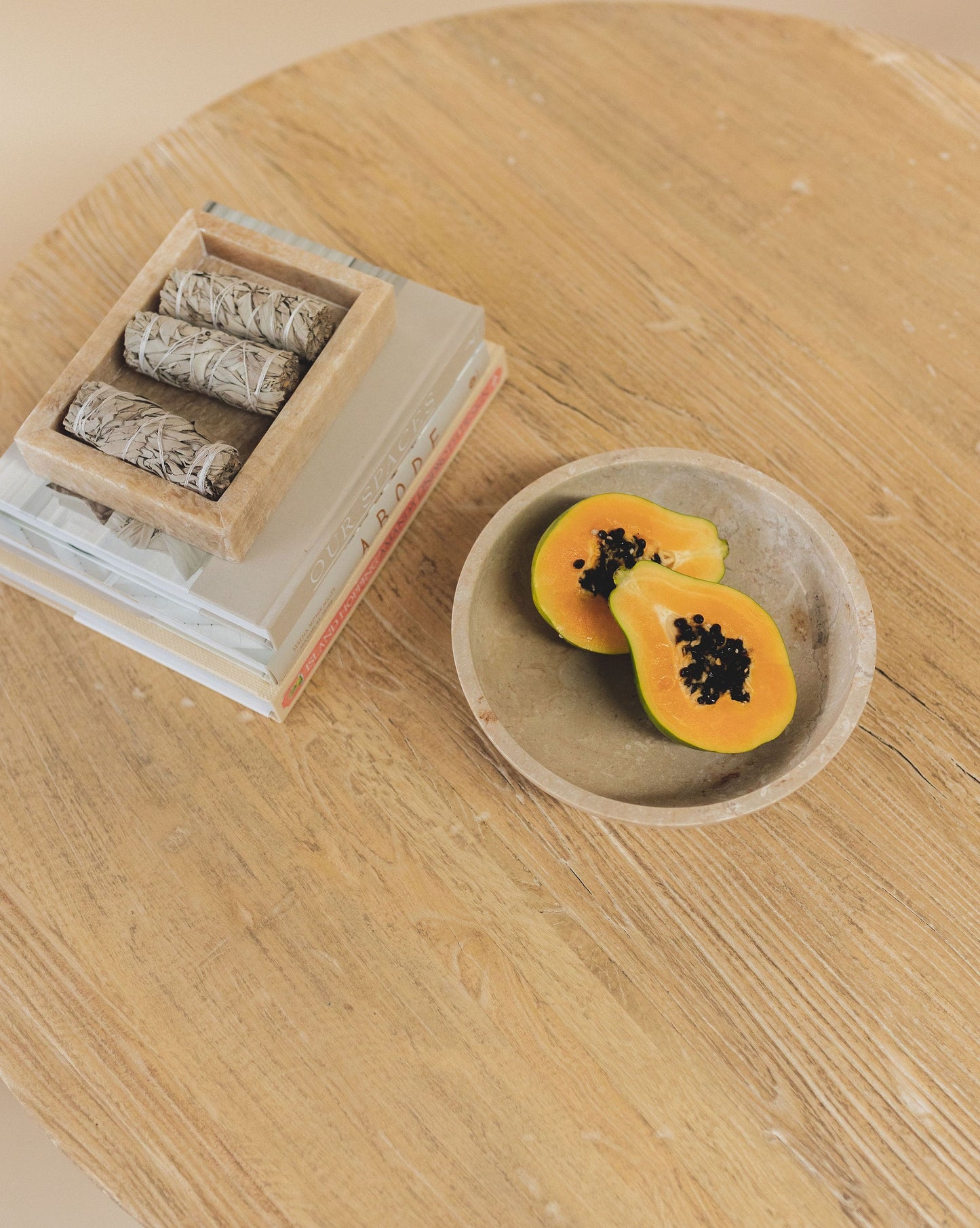 ELM ROUNDIE COFFEE TABLE