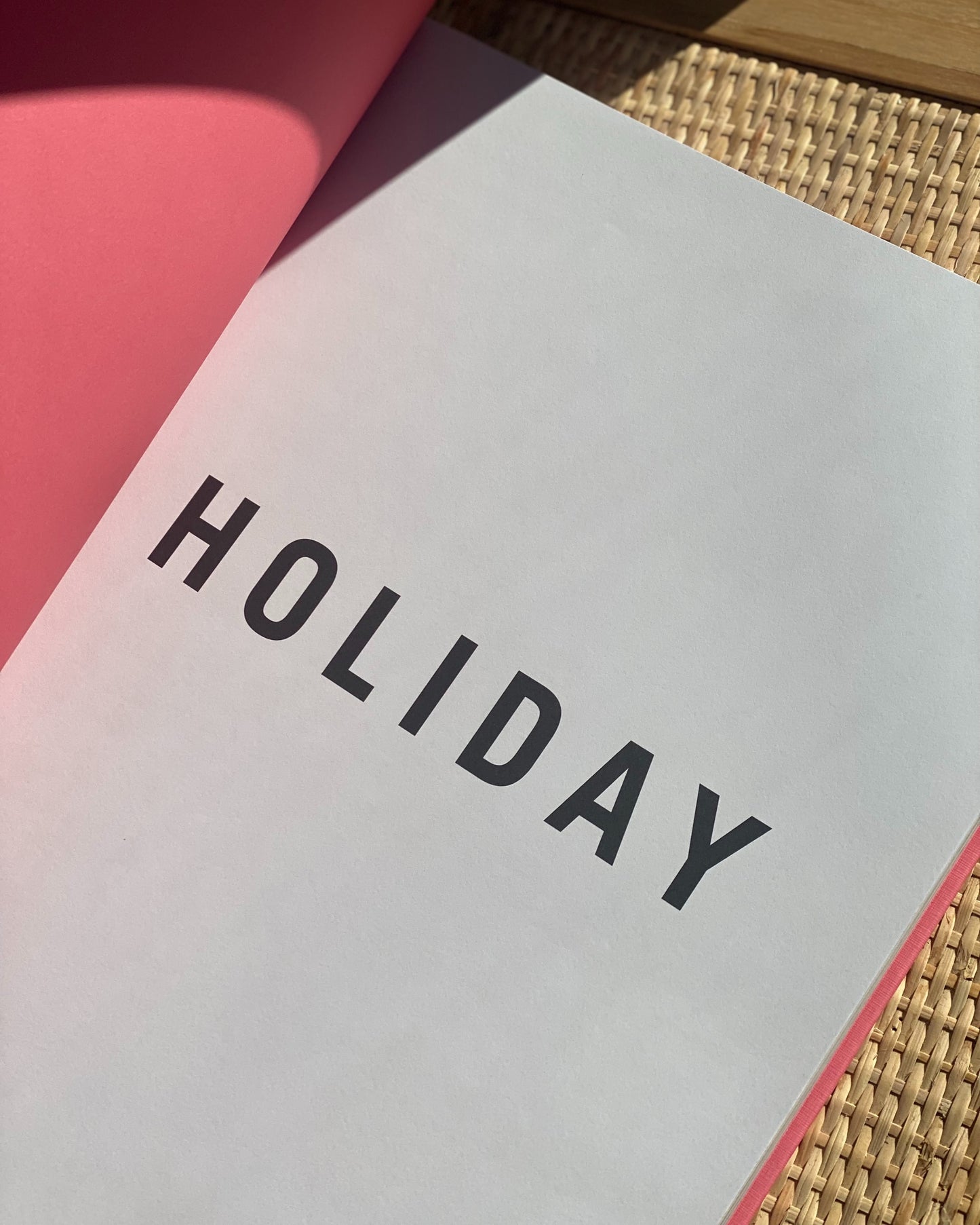 HOLIDAY THE BOOK