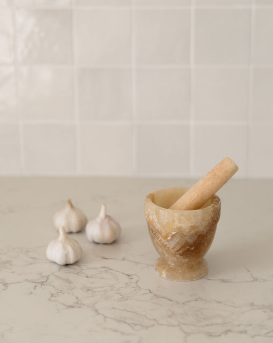 ONYX MORTAR & PESTLE