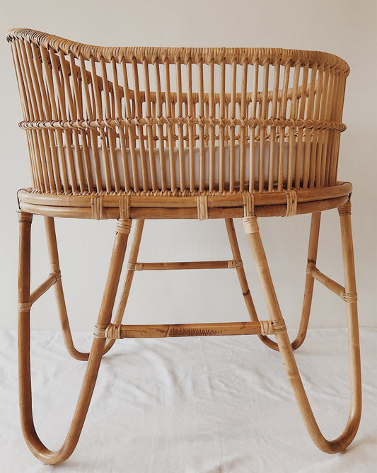 Moses Rattan Baby Bassinet